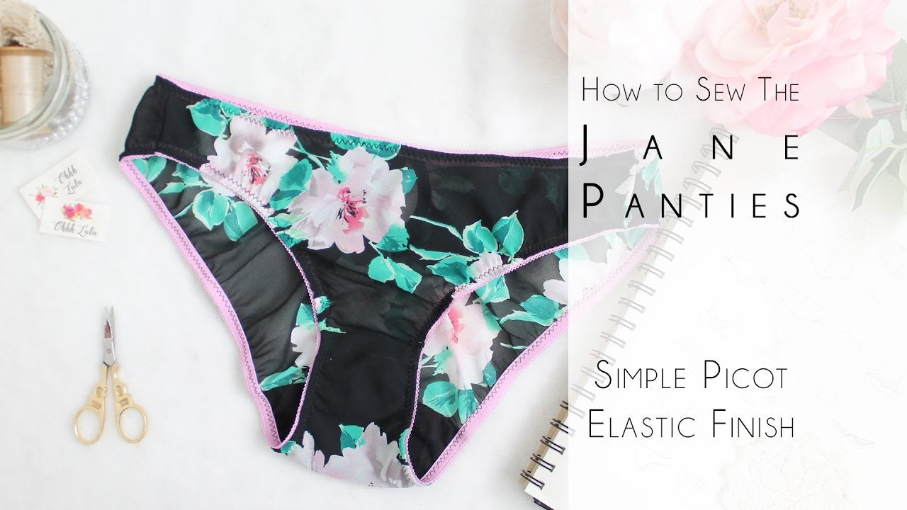 How to Sew Plain Jane Picot Edge Knickers