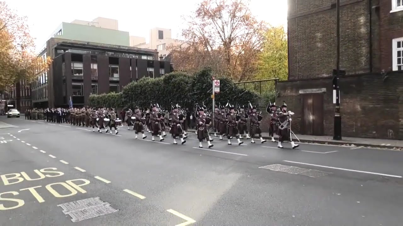 Impression London Scottish Regiment  Parade 2025