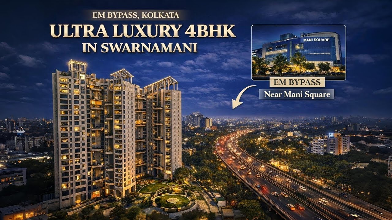 3400 sq ft 4 BHK Flat at Swarnamani | Vastu flat at Swarnamani EM Bypass | Watta Place