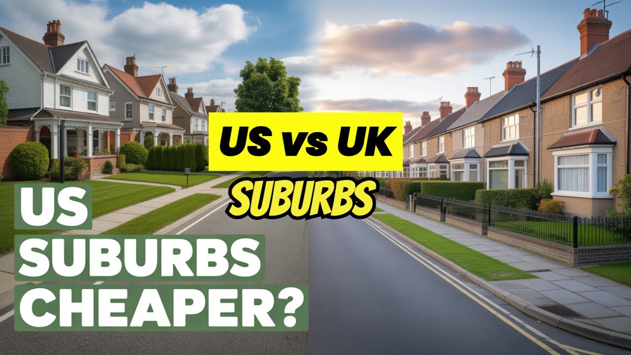 UK vs USA Who REALLY Has Better Suburbs?