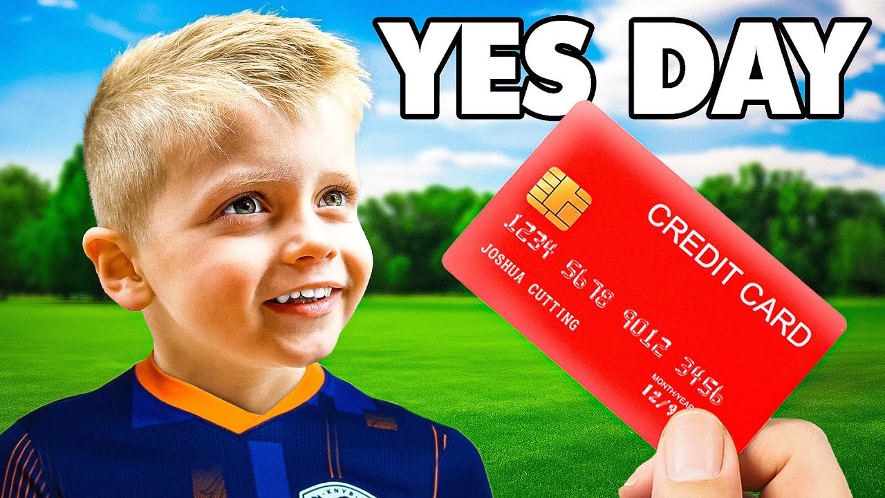 Saying YES To My Son For 24 Hours!!