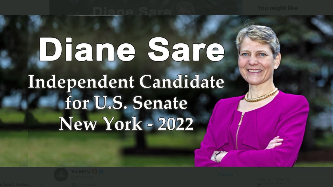 LIVE with Diane Sare, Independent Candidate for US Senate NY 2022