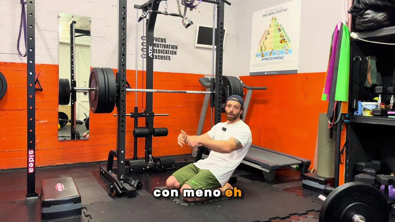 Esecuzione sissy squat