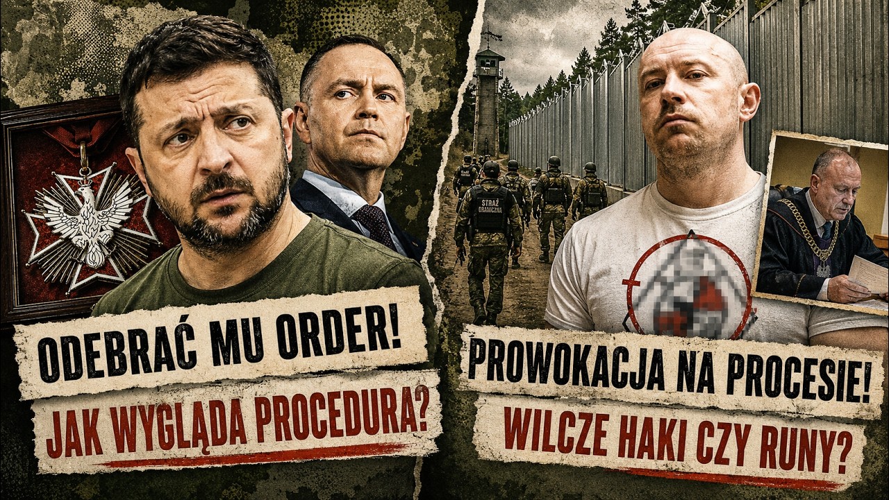 Zełenski straci Order Orła Białego? Uniewinniony żołnierz i kontrowersje wok&oacute;ł koszulki &bdquo;Honor&rdquo;