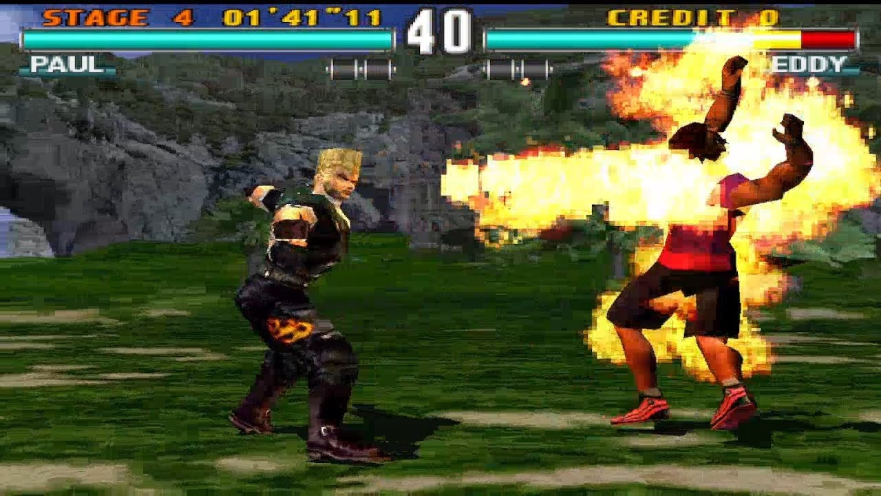 Tekken 3 Paul with Ogre Moves Arcade