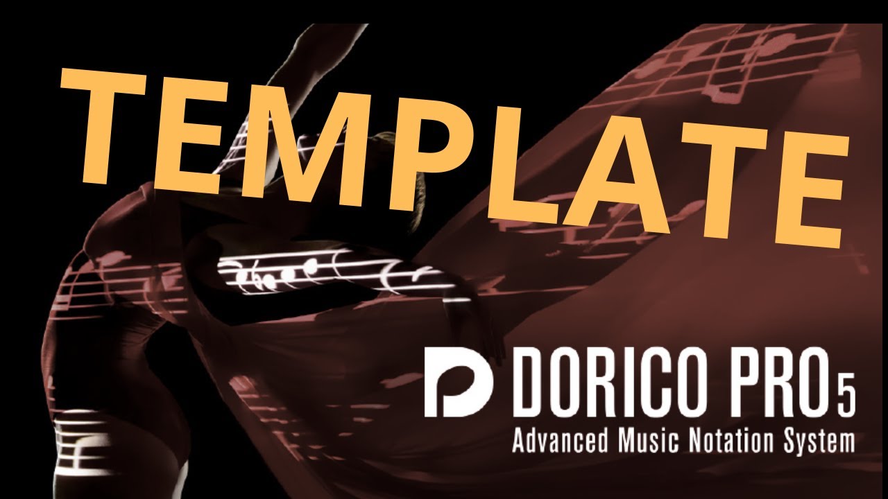 Template Dorico: Spartito per piano e voce con cambio di tonalità automatico