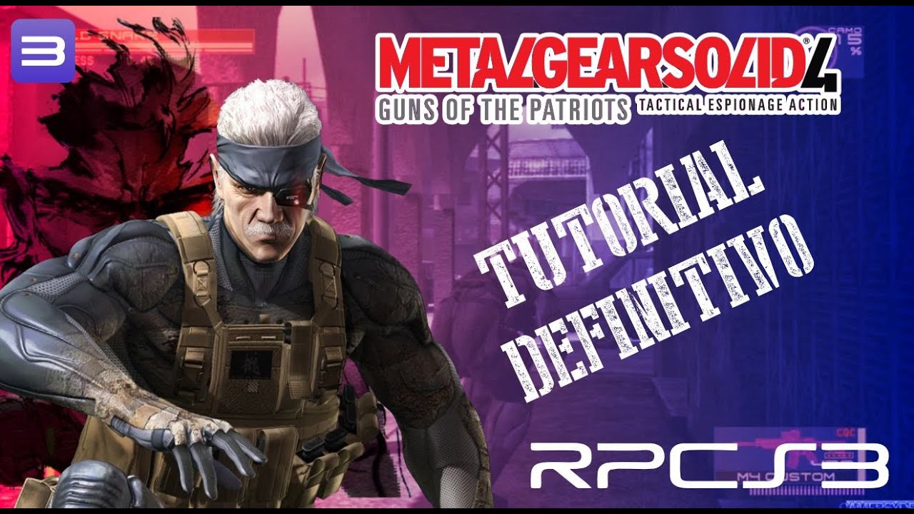 Por fin JUGABLE: Metal Gear Solid 4 en PC 2026 (Guía Sin Crashes)