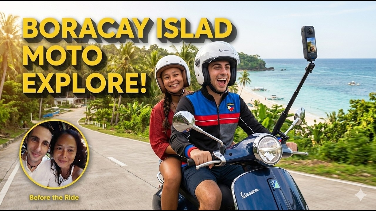Riding 🏍️ to the Edge of Boracay: 360° Keyhole Tour!