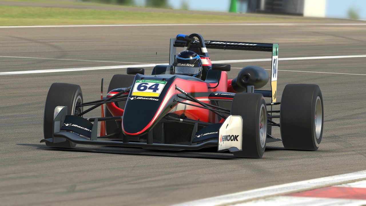Iracing F3 Race against Redbull Driver Academy Formula E driver Pepe Marti full race