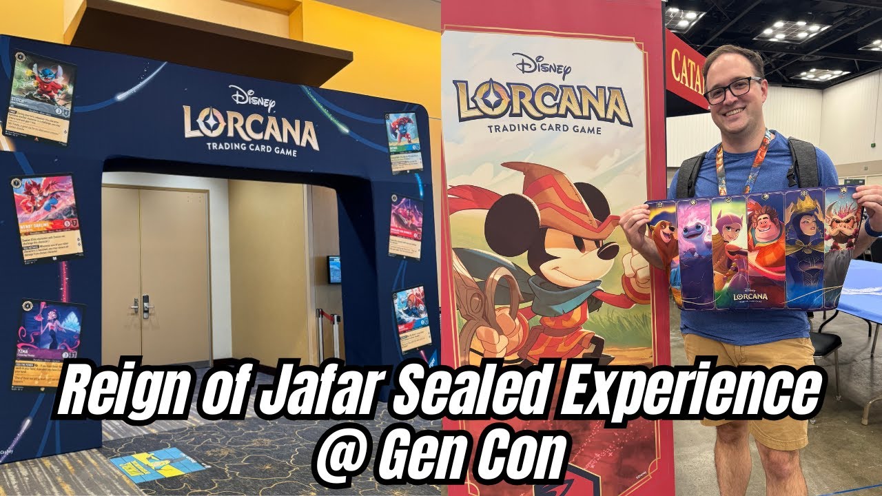 I WON A LORCANA PLAYMAT @ GEN CON 2025 | ROJ Sealed Experience & Deck Breakdown