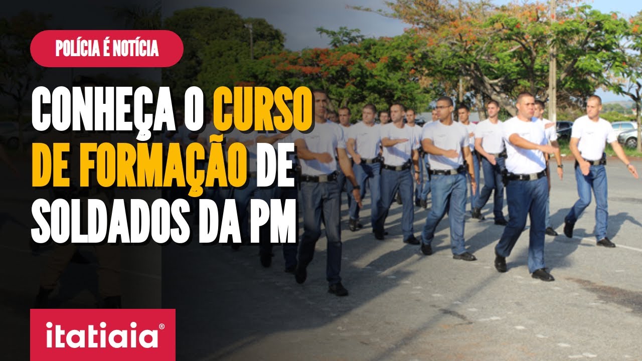 Saiba como funciona o curso de formação de soldados da PM de Minas | Podcast Polícia é Notícia