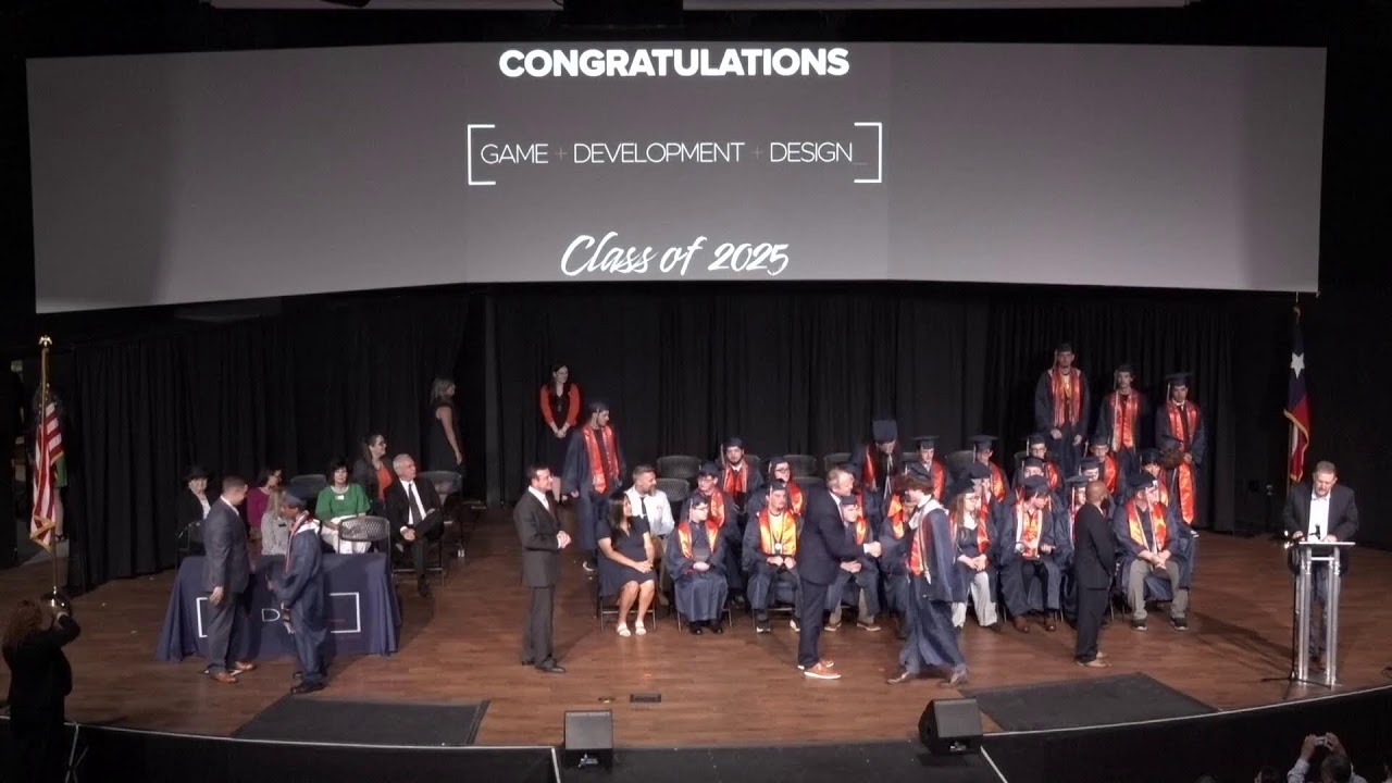 Game Development Design School Class of 2025 Commencement Ceremony