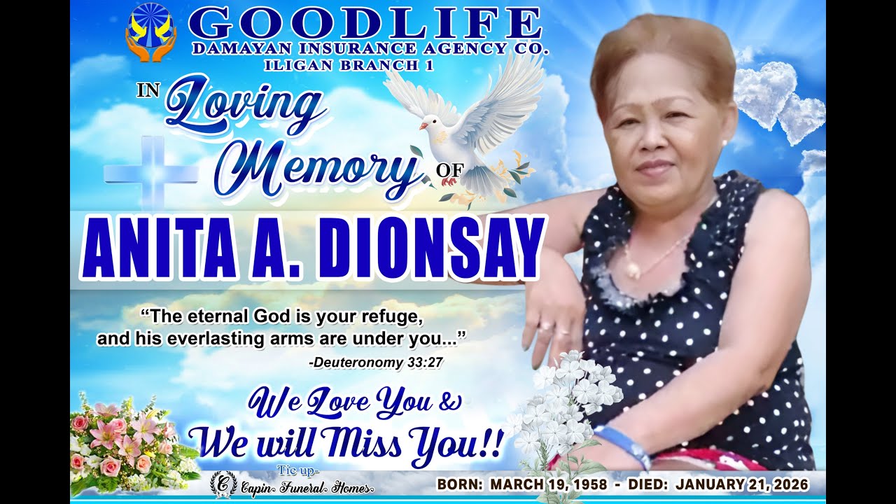 The Late Anita A  Dionsay Tribute Video