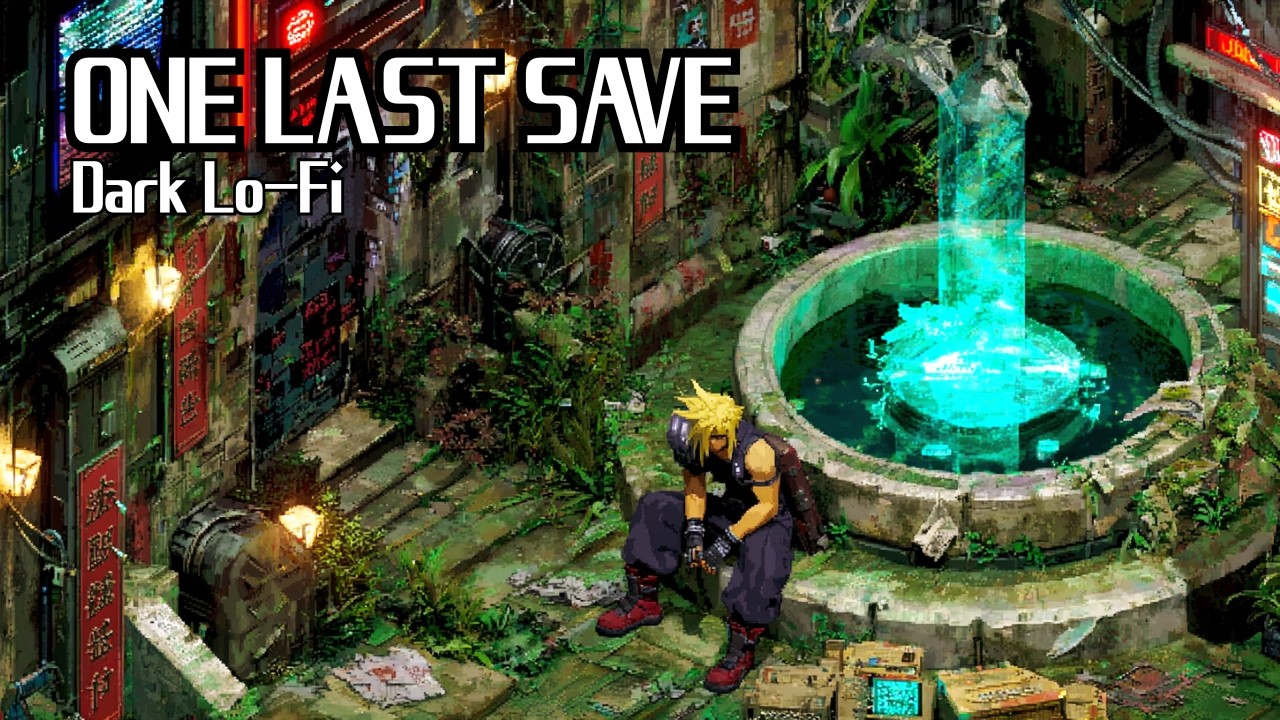 Pre-Battle Focus Music • One Last Save | JRPG Tension, Dark Lo-Fi, Coding in the Rain