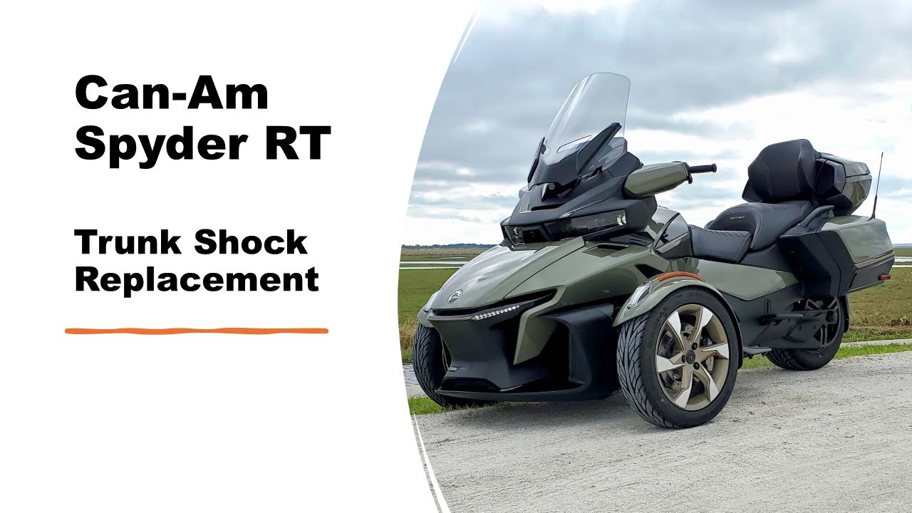 2021 Can-Am Spyder RT Sea to Sky -Rear Trunk Shock Replacement