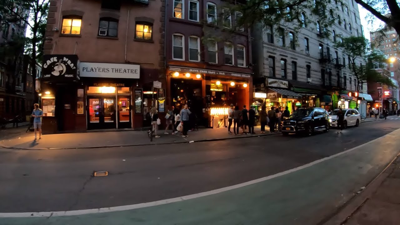 ⁴ᴷ⁶⁰ Walking NYC : SoHo & Greenwich Village at Night (Prince, Macdougal, West 4th Streets)