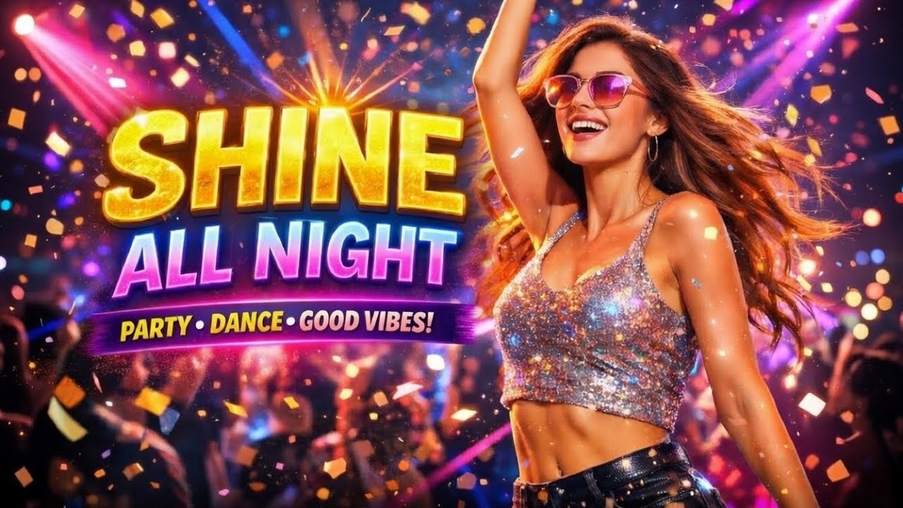 SHINE ALL NIGHT ✨ | Energetic Party Song 2026 | Dance & Good Vibes Music