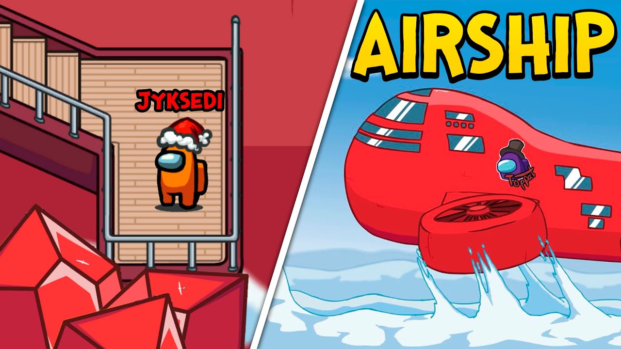 MILLAINEN ON AMONG US UUSI AIRSHIP MAPPI?