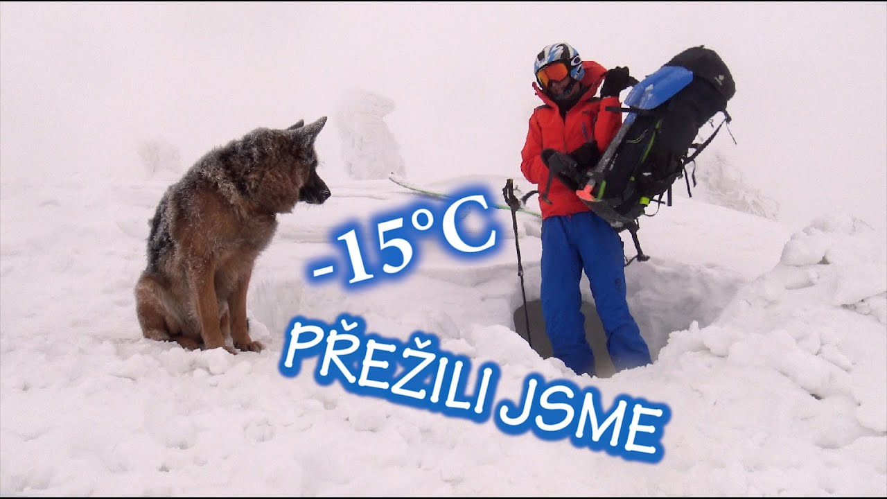 Přežití v mrazivých horských podmínkách l zimní bivakování l záhrab