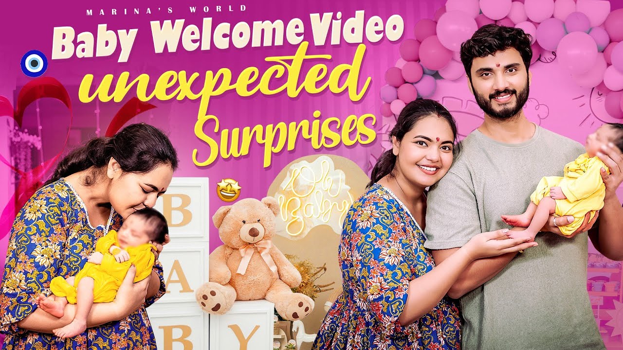 Welcoming Our Baby 🧿😍| UNEXPECTED SURPRISES💖 | Marina and Rohit | Marina's World