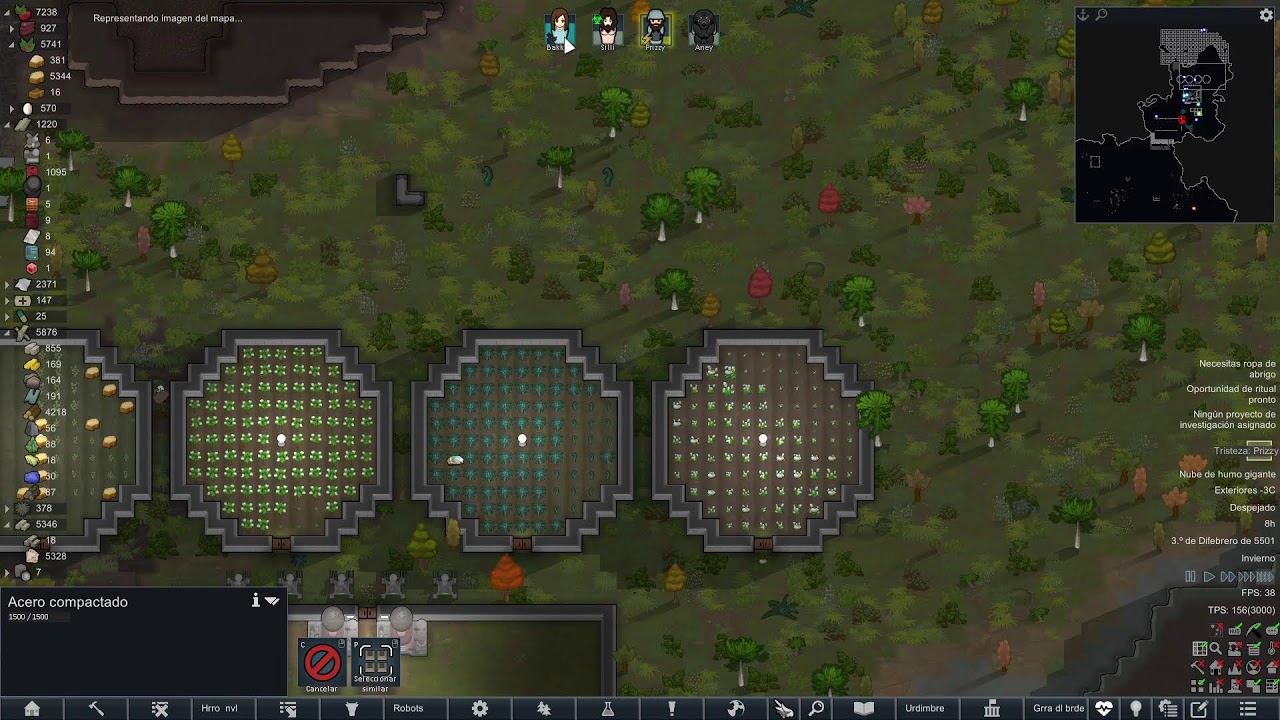 Jugando Rimworld | CONTRA EL VOID | CUARTO INTENTO | AHORA SI TRAJE VASELINA XD