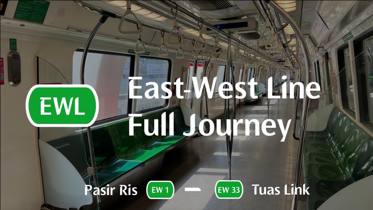 [Retired ; EWL Full Journey][SMRT] KHI C151 ~ 041/042 EW1 Pasir Ris → EW33 Tuas Link