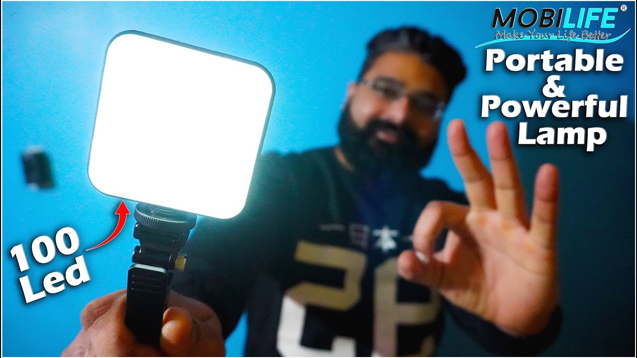 Mobilife LED video Light for Creators | best light for video shoot | led light | camera led light