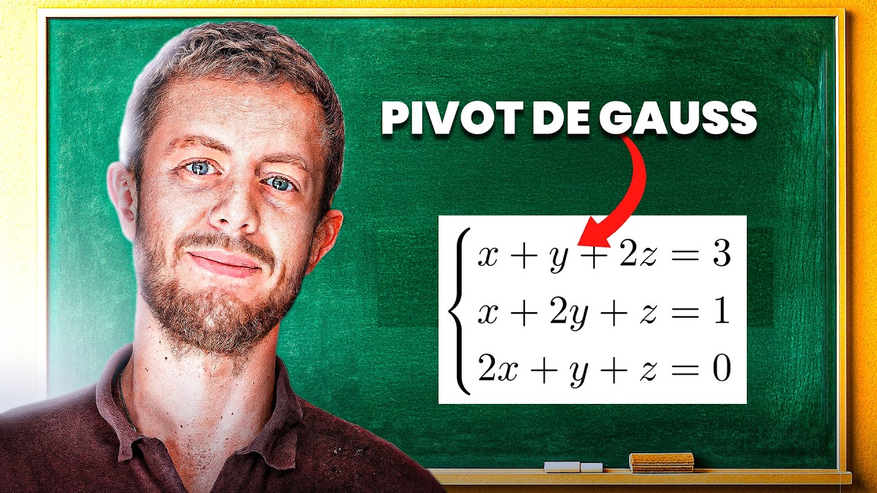 Pivot de gauss en matrice : 3 exercices corrigés