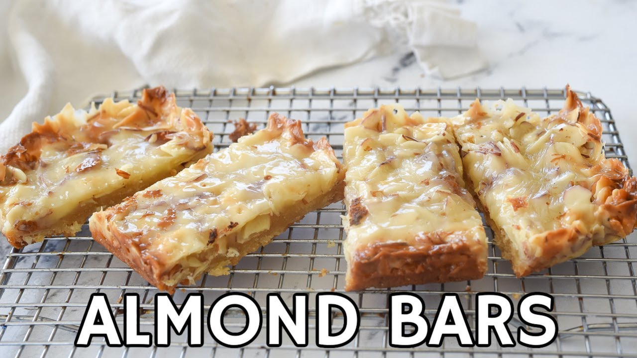 Almond Bars | Small Batch | Feeds 2-4 people