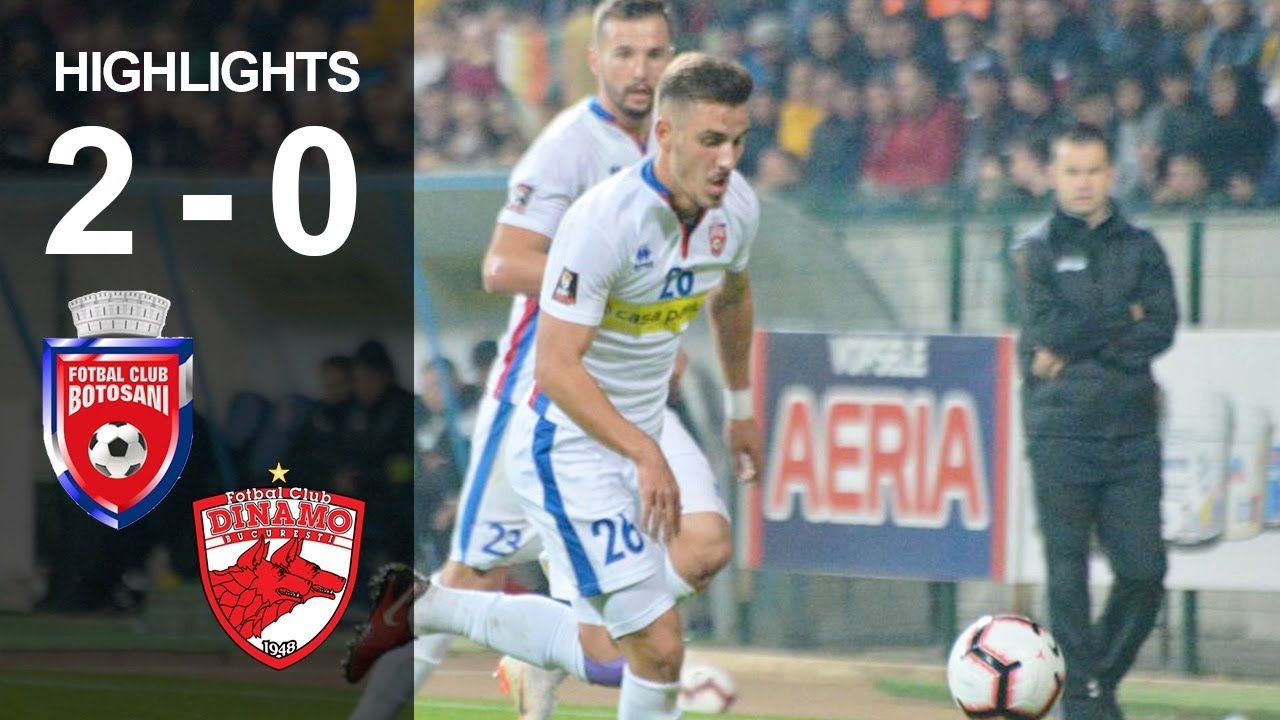 Rezumat: FC Botosani - Dinamo 2-0