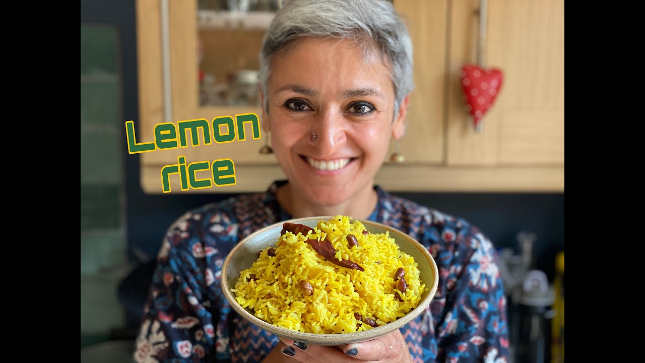 LEMON RICE | Delicious and simple lemon rice | How to make lemon rice | Food with Chetna