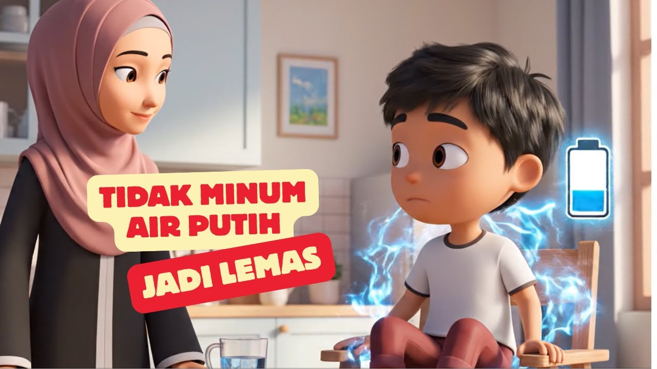 Tahu Manfaat Minum Air Putih | Arsa & Acha Jadi Rajin Minum Air 💧 | Cerita Anak Islami