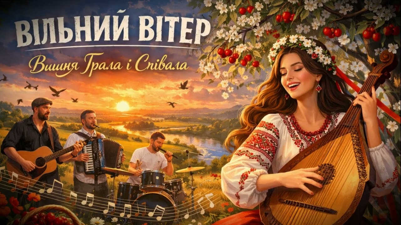 Вільний Вітер — Вишня Грала і Співала | Український сучасний шансон