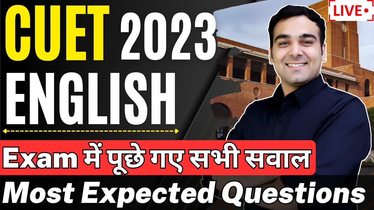 🔥CUET 2023 English Language | Most Repeated MCQs