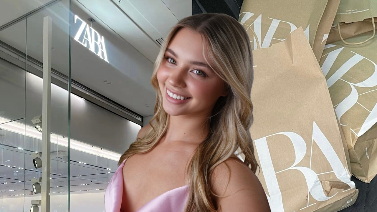 Примерка вещей из ZARA