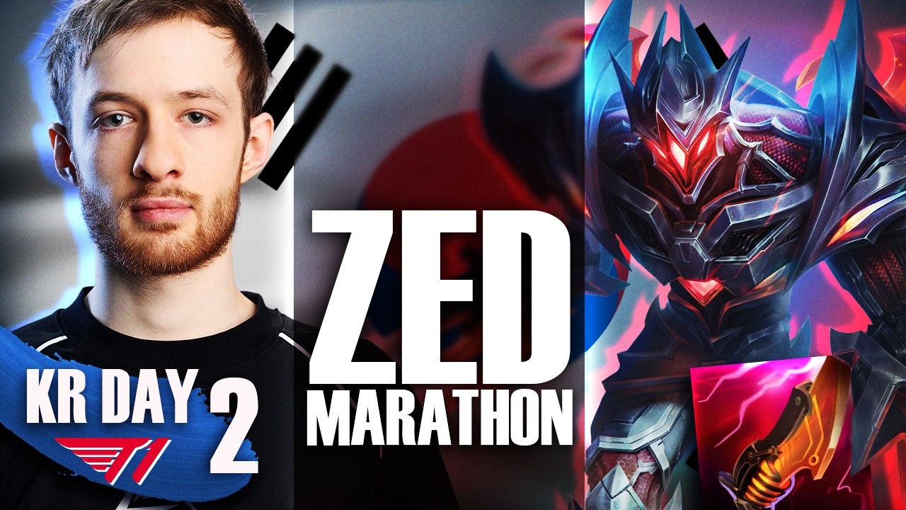 ZED MARATHON 😈 THIS IS HOW YOU CLIMB! KOREA BOOTCAMP AT T1 DAY 2