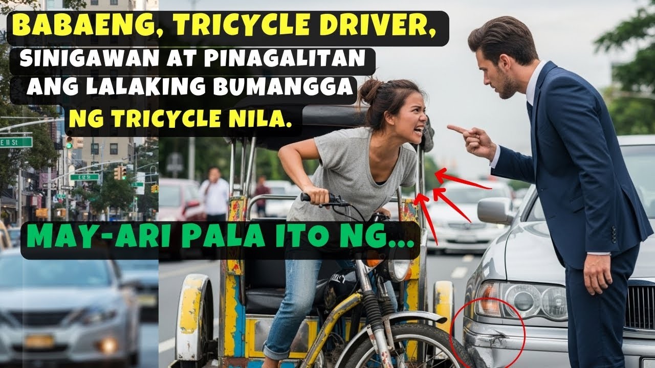 BABAENG, TRICYCLE DRIVER, PINAGALITAN ANG LALAKING BUMANGGA NG TRICYCLE NILA, ITO PALA ANG…