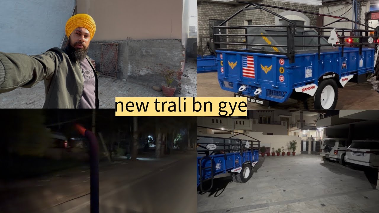 New Trali Le Layi 😍 || Farm Upgrade Vlog 🚜 || Bot Vdia Bni Trali 