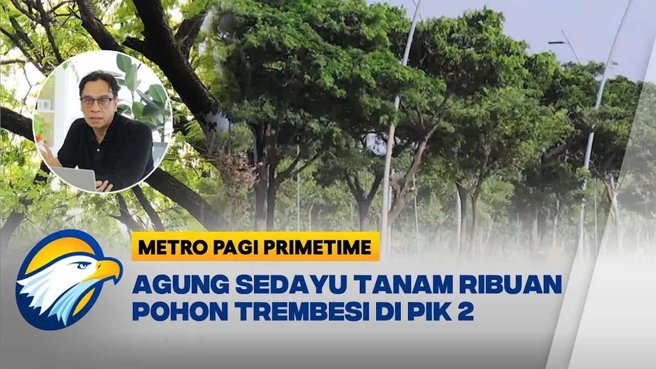 Agung Sedayu Group dan Salim Group Tanam 4.000 Pohon Trembesi di PIK 2 - [Metro Pagi Primetime]