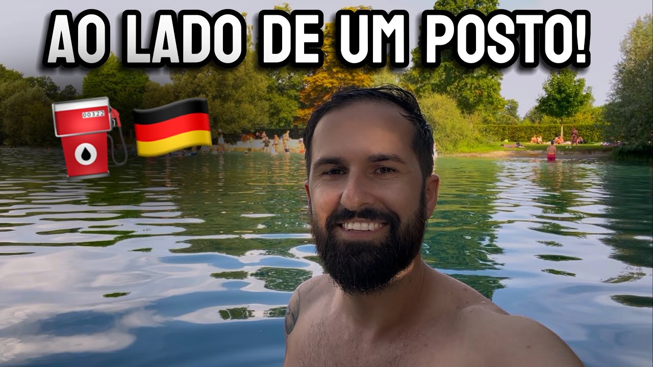 Se você é caminhoneiro na Europa PRECISA conhecer esse lago na Alemanha!