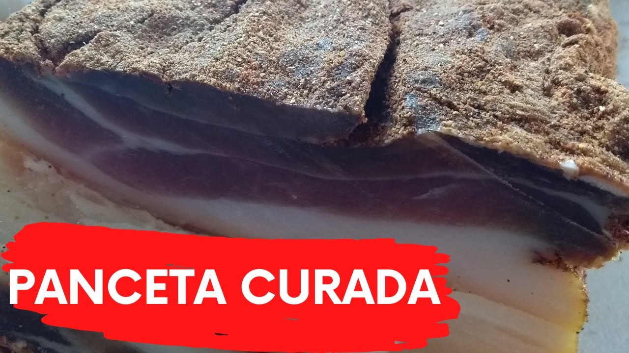 PANCETA CURADA  E MATURADA CASEIRA