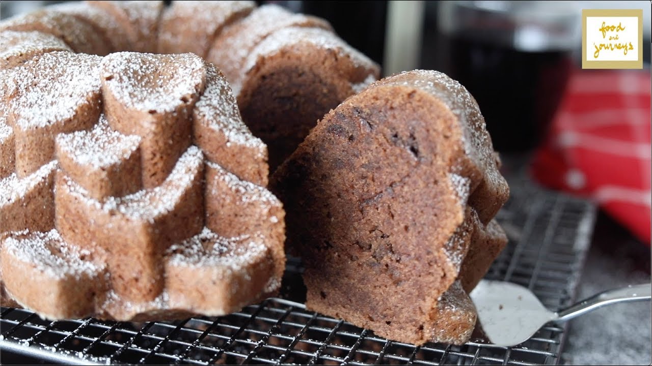 German Red Wine & Chocolate Cake