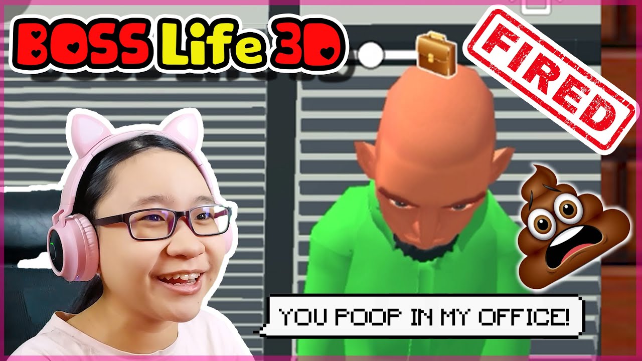 Boss Life 3D Android Gameplay - Pooped in MY OFFICE?!!! - Let's Play Boss Life 3D!!!