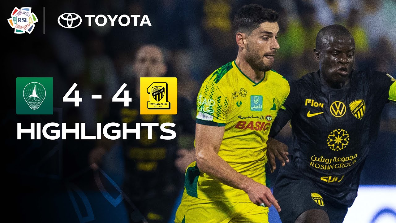 Al Ittihad bounce from 4-0 down to complete historic remontada! ⚡ | Powered by Toyota
