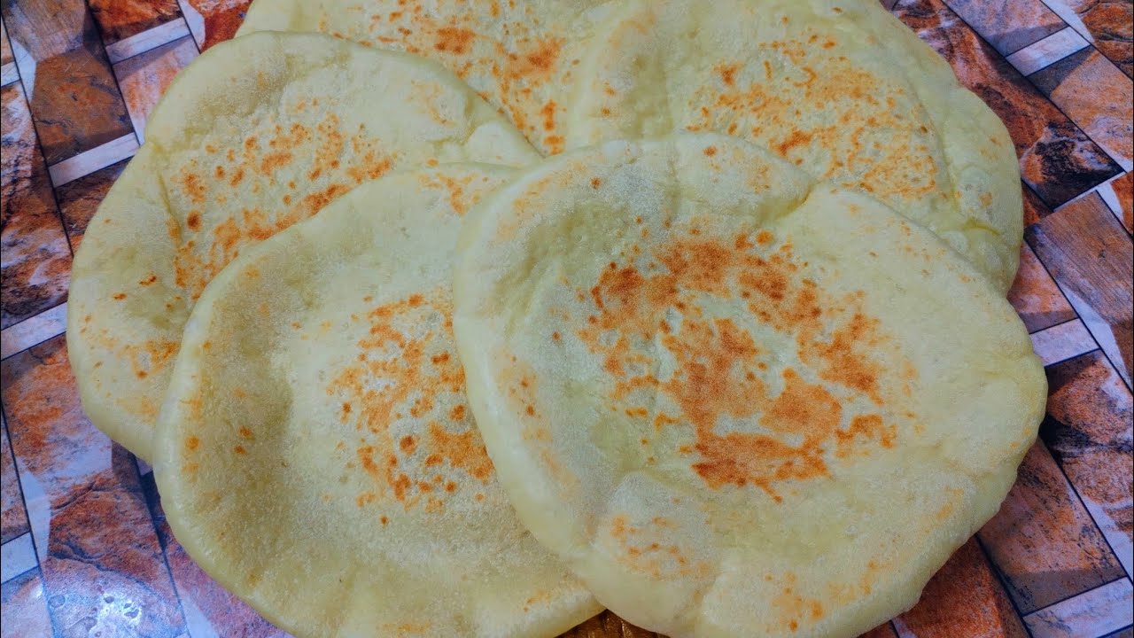 CARA MEMBUAT ROTI ARAB TEFLON /KHUBUZ TANPA SUSU TANPA YOGHURT‼️