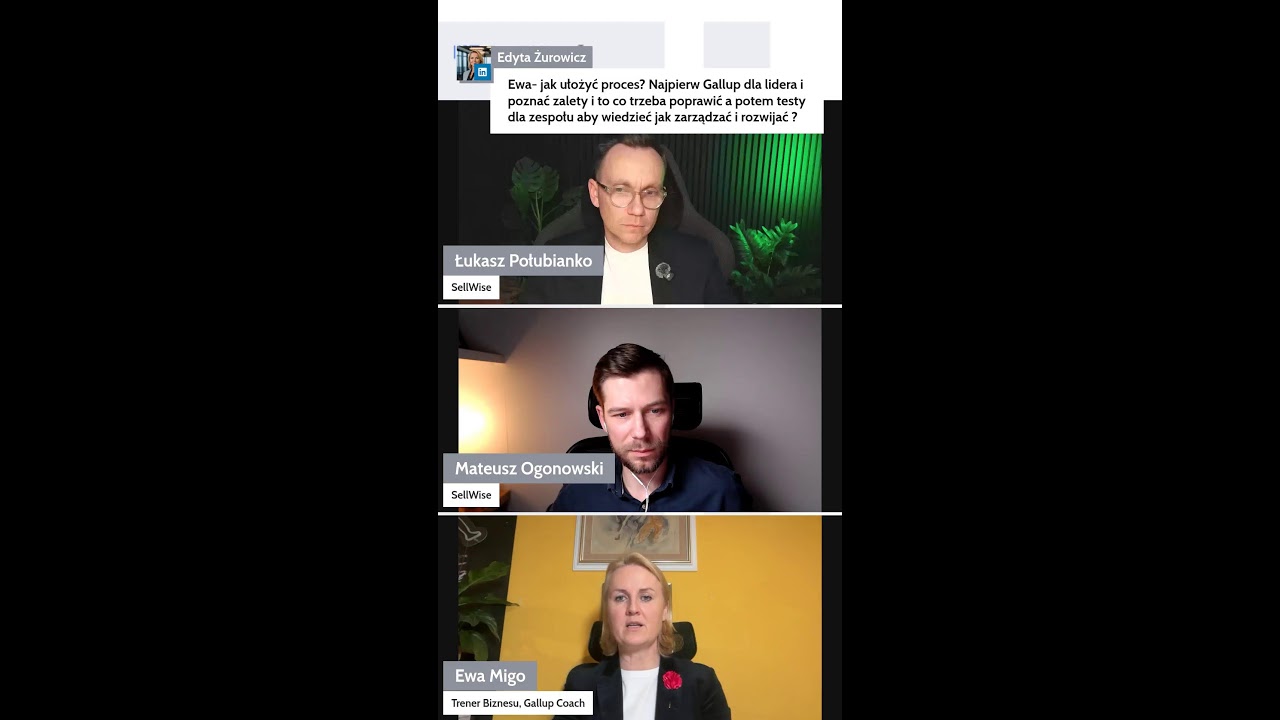 Live: Jak mądrze rozwijać siebie i zespół w 2026 roku? 📱