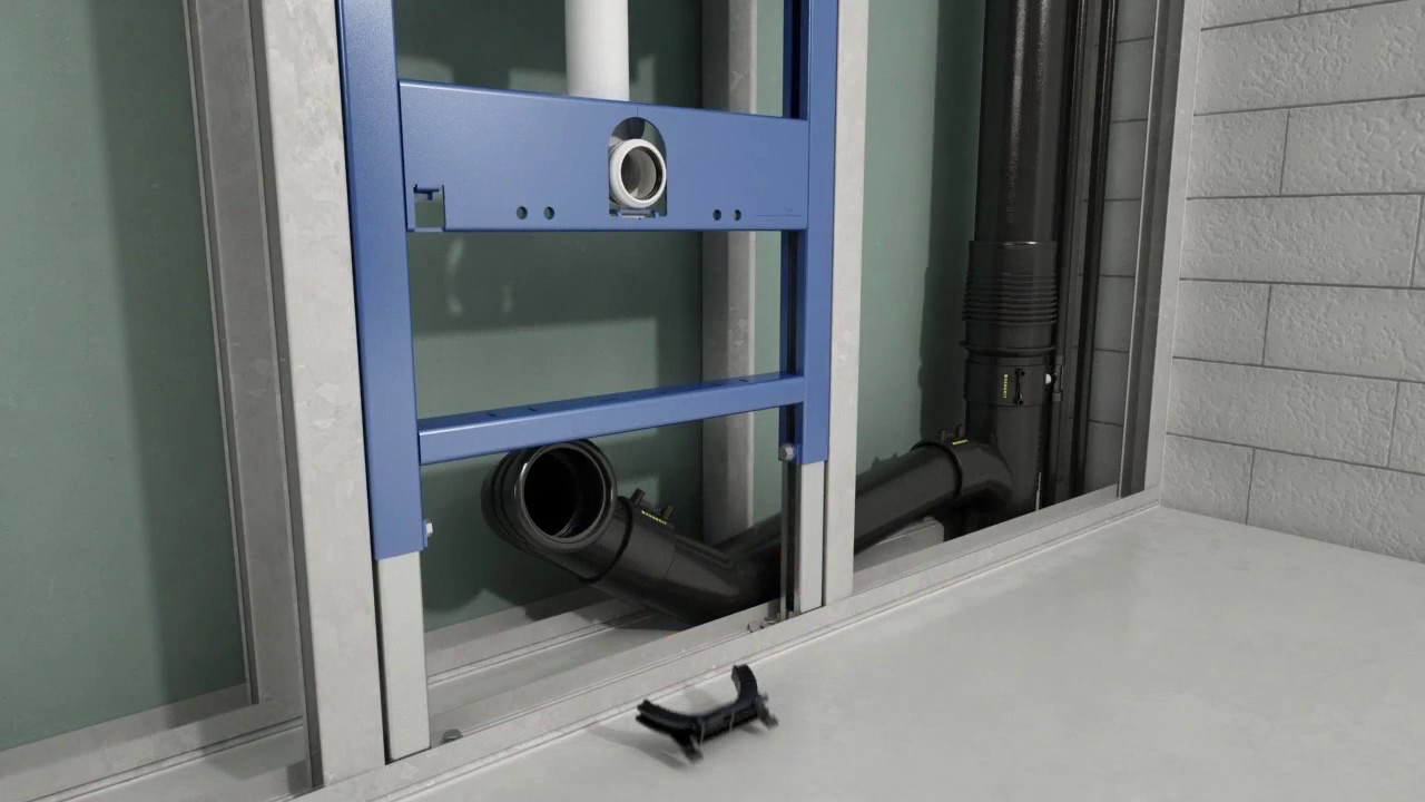 Instalare rezervor WC Geberit Duofix Delta