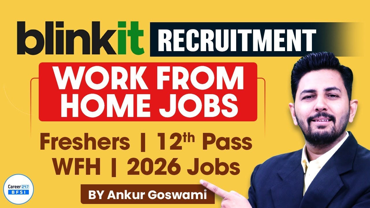 Blinkit WFH Jobs 2026 | No Experience Required | Freshers & Students Must Apply