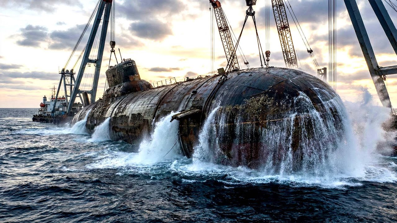 Rising from the Abyss: Restoring a Nuclear Typhoon Submarine Found on the Ocean Floor