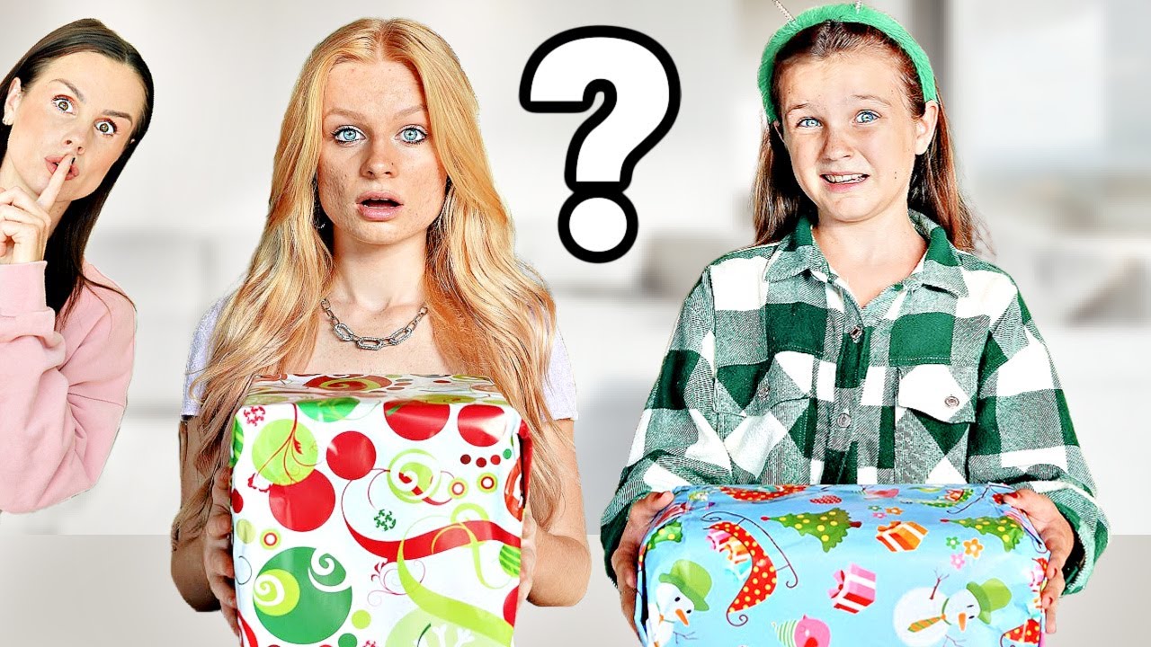 NAUGHTY vs NICE Christmas Present Challenge! | Family Fizz